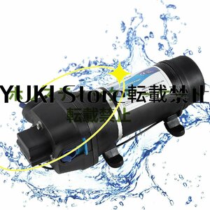ダイヤフラム水ポンプ 給水 排水ポンプ 水ポンプ 圧力スイッチ 12.5L/min (110V) 自吸式ポンプ ミニチュア