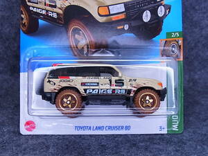 Hotwheels TOYOTA LAND CRUISER 80 MAD STUDS