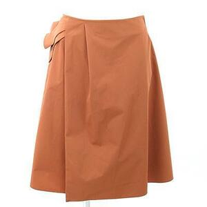 フォクシー ニューヨーク FOXEY オレンジ スカート 40