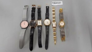 1004S31　腕時計　ジャンク品　おまとめ6点　CITIZENシチズン　SEIKO　COMELY など ※動作未確認