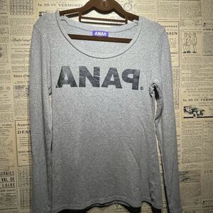 ANAP アナップ 長袖Tシャツ ロンT