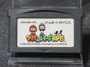 送料無料 ゲームボーイ アドバンス「マリオ＆ルイージRPG」起動確認済 ニンテンドー GBA Nintendo 