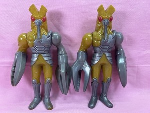 630◆値下げ◇BANDAI　ウルトラ怪獣シリーズ　メカバルタン　2点セット　フィギュア　ソフビ　日本製　現状品◇◆