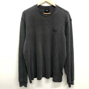 【STUSSY】ステューシー★長袖カットソー Basic Stock L/S Thermal ロンT Tシャツ サイズL 1140314 02