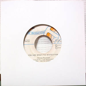 試聴 7inch. 極上カリビアン・ディスコ DENISE PLUMMER / YOU ARE WHAT I’VE WAITED FOR□ラテン disco soul rare groove サバービア muro