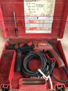 動作品 K-177 HILTI ヒルティ ロータリーハンマードリル TE2 ハンマドリル