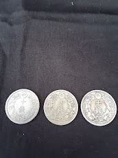 A427 【まとめ売り】【世界のコイン】【収集家】日本の古銭　10銭　3枚