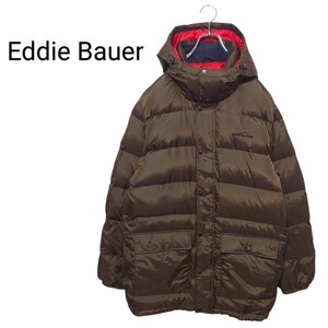 【Eddie Bauer】フード着脱 グースダウンジャケット A-2519