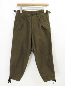 2003 COMME des GARCONS MILITARY PARACHUTE PANTS コムデギャルソン ミリタリー パラシュート パンツ イタリア軍 ニッカーズ SS03 03SS