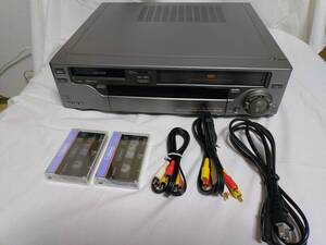 SONY ソニー ダブルビデオデッキ WV-BS2 ８ミリビデオデッキ （ Hi8 8mm VHS ）8mm/VHS メンテ動作品 ※説明必読