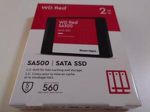 未開封新品　Western Digital WD RED SA500 SATA SSD WDS200T1R0A　2TB