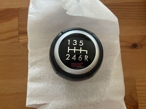 スバル レガシィ Legacy B13 シフトノブ 6MT車用 KNOB-GEAR SHIFT 6MT.20Y OPC.71-73 2007/03-2008/04 純正 Genuine JDM OEM 未使用 即決