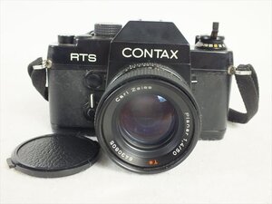 ★ 1円スタート ★ CONTAX コンタックス RTS フィルム一眼レフ Planar 1.4/50 中古 現状品 241201Y8143