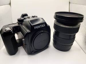 【1円スタート！】Pentax 645 N / Pentax FA 55-110mm f5.6 / ペンタックス 中判 /動作未確認 現状品