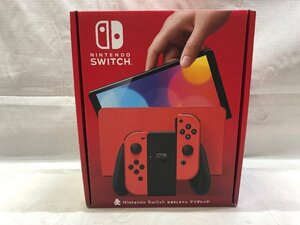 1円～ 使用感・備考あり Nintendo Switch 有機ELモデル マリオレッド HEG-001 任天堂 スイッチ ゲーム機 ☆良品☆[296-0614-2M4]