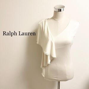 Ralph Lauren ラルフローレン　ノースリーブ　フリル　カットソー