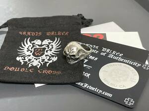 Travis Walker トラヴィスワーカー RGS013 GHOST SKULL RING ゴーストスカルリング 指輪 SILVER シルバー 約19号