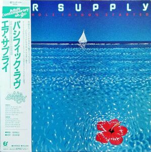 LP Air Supply Whole Things Started 253P238 EPIC /00260