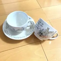 ウェッジウッドピーターラビット　カップアンドソーサー　wedgwood