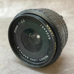 Nikon ニコン SERIES E 35mm 1:2.5 カメラレンズ 単焦点 マニュアルフォーカス 現状品