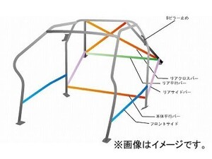 オクヤマ ロールバー 753 055 1 スチール ダッシュボード貫通 14P No.16 2名 トヨタ 86 ZN6 内装付車用 3ドア ノーマルルーフ