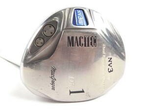 MacGregor マグレガー MACTEC NV3 420 DR マックテック ドライバー 1W 10 純正 シャフト QUADRA ACTION SR　G454