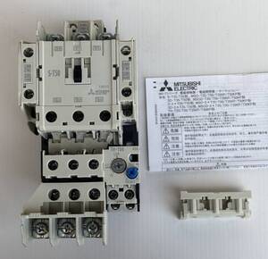 ●● MITSUBISHI 三菱電機 MSO-T50 AC200V 電磁開閉器 低圧開閉器 箱に傷や汚れあり