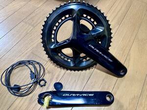 DURA-ACE（デュラエース）SHIMANO ( シマノ ) FC-R9100-P パワーメーター内蔵 ( 52X36 ) 170クランクのみ