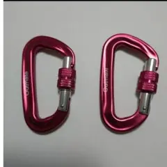 Outmate Carabiner Clip12kN レッド　赤