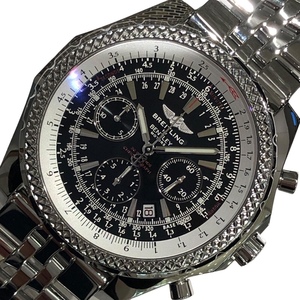 ブライトリング BREITLING ベントレーモーターズ A252B86SP ブラック SS 腕時計 メンズ 中古