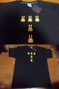 新品 cune キューン うさぎ 5匹 Tシャツ 2019年8月5日モデル XL