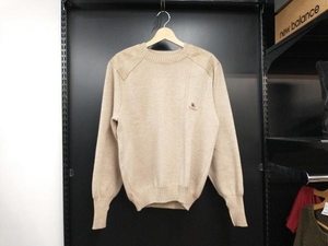 Burberrys Command Sweater MADE IN ENGLAND バーバリー コマンドセーター M ベージュ 店舗受取可