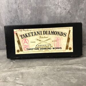 TAKETANI DIAMONDS WORKS 竹谷ダイヤモンドワークス ダイヤモンド ガラスカッター 6本 替刃1本 レトロ アンティーク