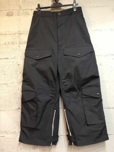junya watanabe MAN comme des garcons ジュンヤワタナベマン コムデギャルソン 24SS Nylon Wide Fit Cargo Pants BLACK sizeXS 定価77000 