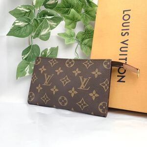 t637 LOUIS VUITTON ルイヴィトン モノグラム ポーチ シバケット付属ポーチ ポシェット シリアルナンバーVI0918