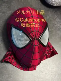 アメイジングスパイダーマン2 マスク　映画劇中再現　リアルフェイスシェルマスク