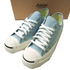 新品 CONVERSE ADDICT コンバースアディクト 23AW JACK PURCELL CANVAS ジャックパーセル キャンバス 1AD671 US6(24.5cm) LT.BLUE g15699