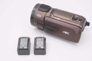 4Kビデオカメラ HC-VX1M-T ブラウン ■Panasonic★Joshin(ジャンク)7610【1円開始・送料無料】