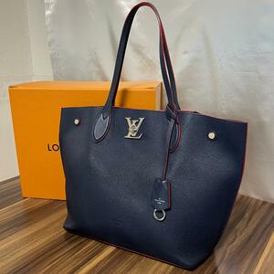 ★極美品★Louis Vuitton ルイヴィトン バッグ ロックミー ゴー M52759 ターンロック シルバー金具 マリーヌルージュ