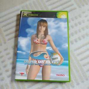 DEAD OR ALIVE：XTREME BEACH VOLLYBALL XBOX 中古未使用