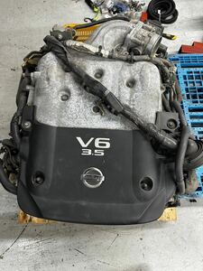 実動　日産　フェアレディZ Z33 VQ35DE エンジン　スカイラインV35 6MT 約101000km