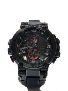 CASIO◆ソーラー腕時計・G-SHOCK/アナログ/BLK