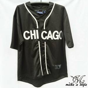 シカゴ ホワイトソックス BBシャツ ベースボールシャツM 46