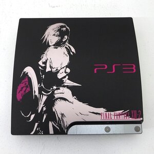 ★中古★PlayStation3 本体のみ FINAL FANTASY XIII LIGHTNING EDITION Ver.2 モデル 320GB CECH-3000B FF (PS3/プレステ3)★【GM628】