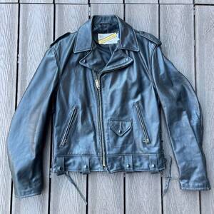 Schoot ショット　パーフェクト　Made in USA ライダース JKT ブラスジッパー　ブラックスナップ