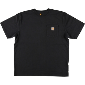 古着 カーハート Carhartt ORIGINAL FIT 半袖 ワンポイントロゴポケットTシャツ メンズL /eaa430862