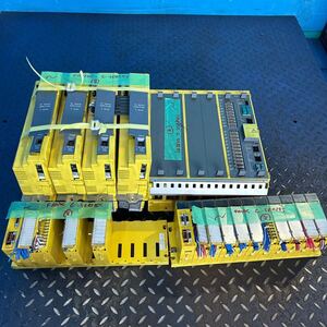 T8594 FANUC ファナック 電子部品 サーボアンプ A06B-6066-H006 A06B-6066-H004 A03B-0807-C011 A03B-0807-C012 他 セット【ジャンク品】