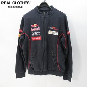 ☆Red Bull/レッドブル Scuderia Toro Rosso/スクーデリア トロ ロッソ スウェットジップアップブルゾン/XXL /060