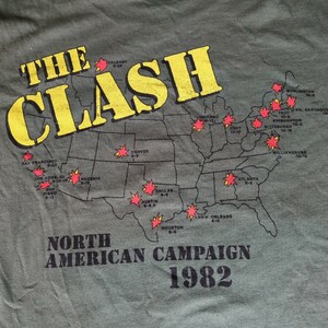 The Clash クラッシュ　貴重Tシャツ