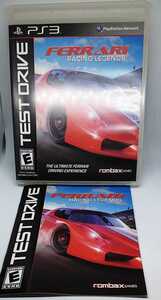 【PS3国内版動作確認済】フェラーリ テストドライブ 北米版 TEST DRIVE FERRARI RACING LEGENDS